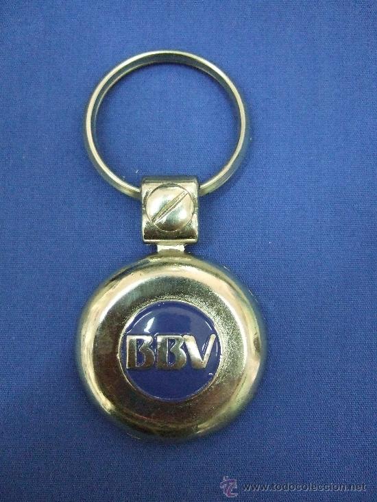 Coleccionismo de llaveros: LLAVERO CON PUBLICIDAD DEL BANCO BBV - Foto 1