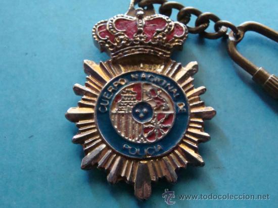 Coleccionismo de llaveros: LLAVERO POLICIAL MILITAR. ESCUDO DEL CNP. CUERPO NACIONAL DE POLIC&Iacute;A.
