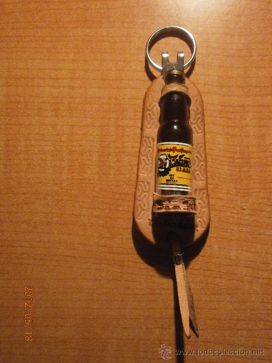 Coleccionismo de llaveros: LLAVERO BOTELLA