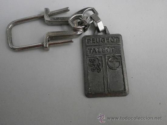 Coleccionismo de llaveros: LLAVERO PEUGEOT TALBOT LLAV-7245 ,2 (BOLSA 093)