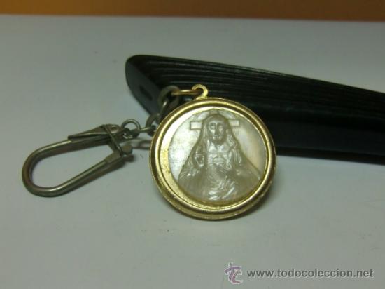 Coleccionismo de llaveros: Llavero de Jes&uacute;s, pl&aacute;stico - Foto 1