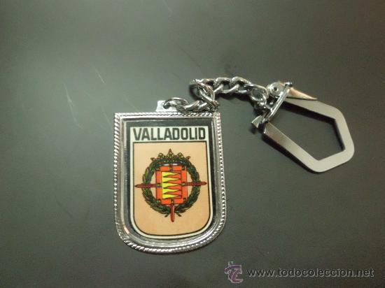 Sammlung von Schl&uuml;sselanh&auml;ngern: LLAVERO HERALDICO ESCUDO PUEBLO Y / o  ciudad VALLADOLID
