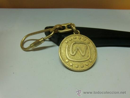 Coleccionismo de llaveros: Llavero metal dorado. Orla - Foto 1