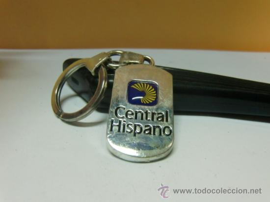 Coleccionismo de llaveros: Llavero Central Hispano. Metal - Foto 1