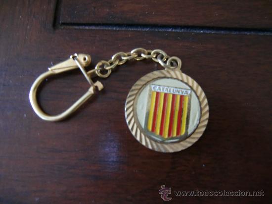 Sammlung von Schl&uuml;sselanh&auml;ngern: Llavero de CATALUNYA CATALU&Ntilde;A