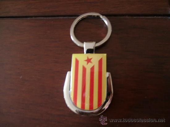 Sammlung von Schl&uuml;sselanh&auml;ngern: Llavero de Estelada Catalu&ntilde;a Catalunya
