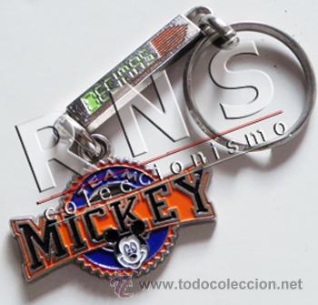 Coleccionismo de llaveros: LLAVERO MICKEY TEAM DE METAL - WALT DISNEY - RAT&Oacute;N MOUSE EQUIPO - M&Aacute;S COSAS DE DISNEY EN VENTA