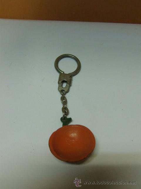 Coleccionismo de llaveros: Llavero de naranjito de metal - Foto 2