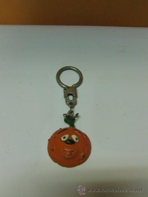 Coleccionismo de llaveros: Llavero de naranjito de metal - Foto 1