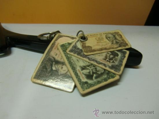 Coleccionismo de llaveros: Llavero de billetes espa&ntilde;oles - Foto 3