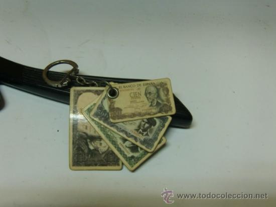 Coleccionismo de llaveros: Llavero de billetes espa&ntilde;oles - Foto 1