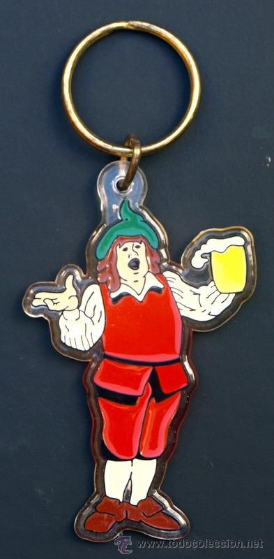 Coleccionismo de llaveros: LLAVERO ANTIGUO DE PUBLICIDAD DE  CERVEZA CRUZCAMPO