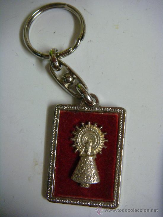 Coleccionismo de llaveros: LLAVERO DE LA VIRGEN DEL PILAR