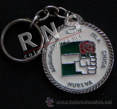 Coleccionismo de llaveros: LLAVERO PSOE ISLA CHICA HUELVA ANDALUC&Iacute;A - PARTIDO SOCIALISTA OBRERO ESPA&Ntilde;OL SOCIALISMO POL&Iacute;TICA