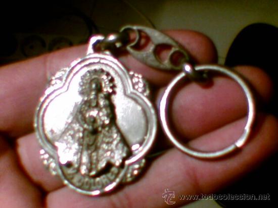 Coleccionismo de llaveros: LLavero antiguo Ntra Sra de los Dolores Virgen Alcolea Tajo Toledo bonito