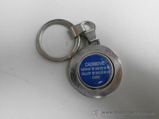 Coleccionismo de llaveros: LLAVERO CADIZ CADIMOVIL PEUGEOT LLAV-2212 (BOLSA 29)
