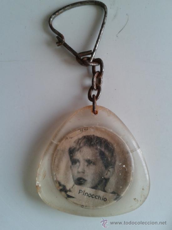Coleccionismo de llaveros: ANTIGUO LLAVERO CON LA FOTO DE PINOCHO LA PELICULA