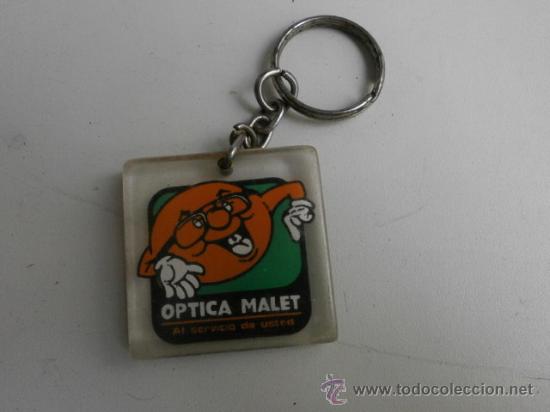 Coleccionismo de llaveros: LLAVERO OPTICA MALET LLAV-2382 (BOLSA 31)