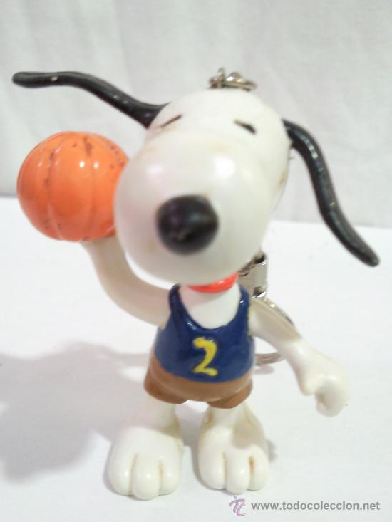 Coleccionismo de llaveros: LLAVERO DE SNOOPY (UNITED FEATURE),1958-66.MADE IN HONG KONG