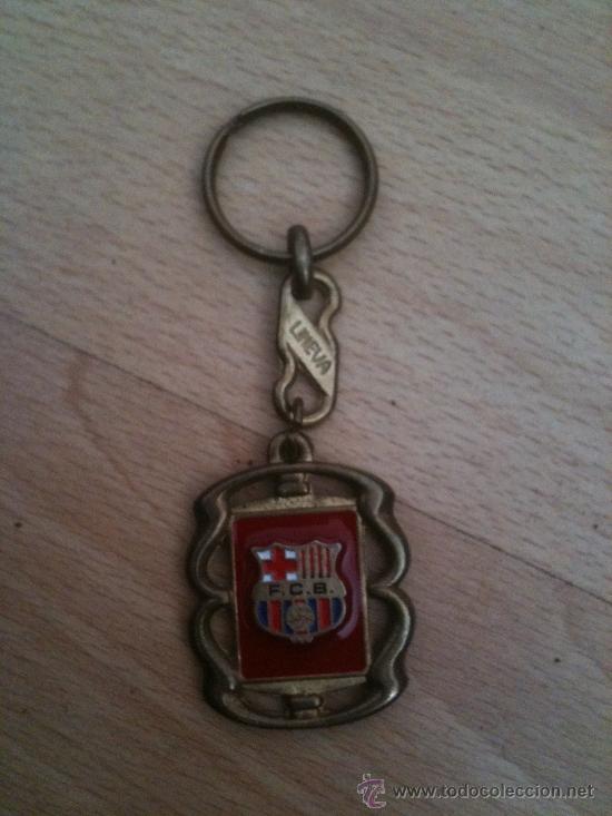 Coleccionismo de llaveros: ANTIGUO LLAVERO LINEVA DEL BARCELONA - Foto 2