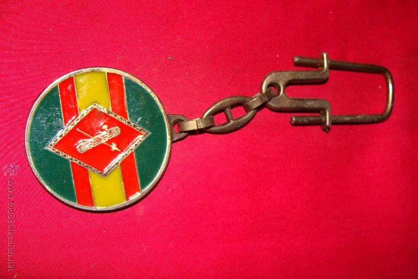 Coleccionismo de llaveros: ANTIGUO LLAVERO GUARDIA CIVIL VIRGEN DEL PILAR