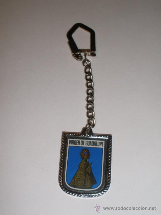 Coleccionismo de llaveros: LLAVERO VIRGEN DE GUADALUPE (CACERES) - Foto 1