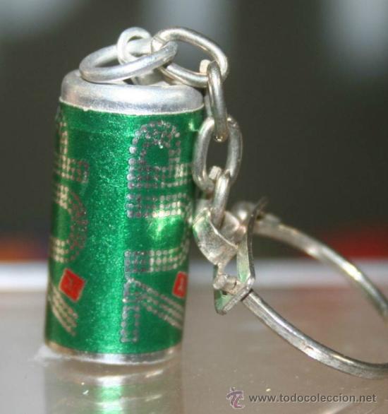 Coleccionismo de llaveros: ANTIGUO LLAVERO DE LATA DE REFRESCO 7UP - Foto 1