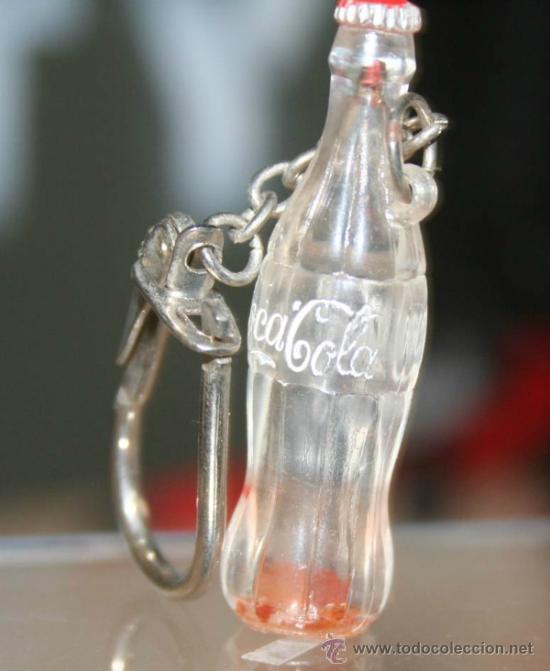Coleccionismo de llaveros: ANTIGUO LLAVERO BOTELLA DE COCA COLA - Foto 1