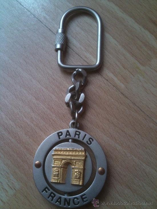 Coleccionismo de llaveros: LLAVERO DE LA TORRE EIFEIL Y ARCO DEL TRIUNFO DE PARIS - Foto 2