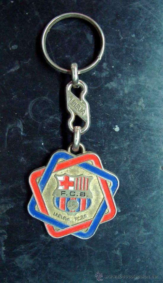 Coleccionismo de llaveros: Antiguo llavero - futbol club barcelona - bar&ccedil;a