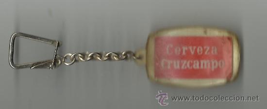 Coleccionismo de llaveros: antiguo llavero de cruzcampo