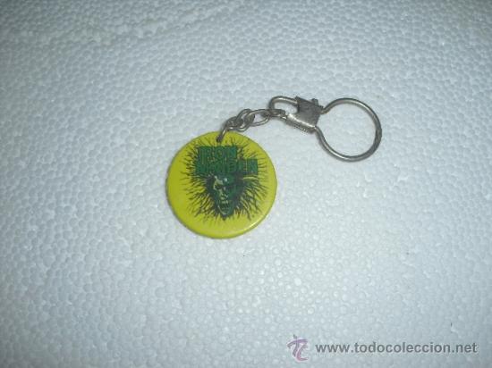 Coleccionismo de llaveros: LLAVERO antiguo IRON MAIDEN - GRUPO HEAVY METAL BRIT&Aacute;NICO A&Ntilde;OS 70 80