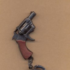 Coleccionismo de llaveros: MODELO 4 GUN KEYCHAIN ??70S WITH HINGED MECHANISMS MODELO - LLAVERO DE PISTOLA AÑOS 70 CON MECANI