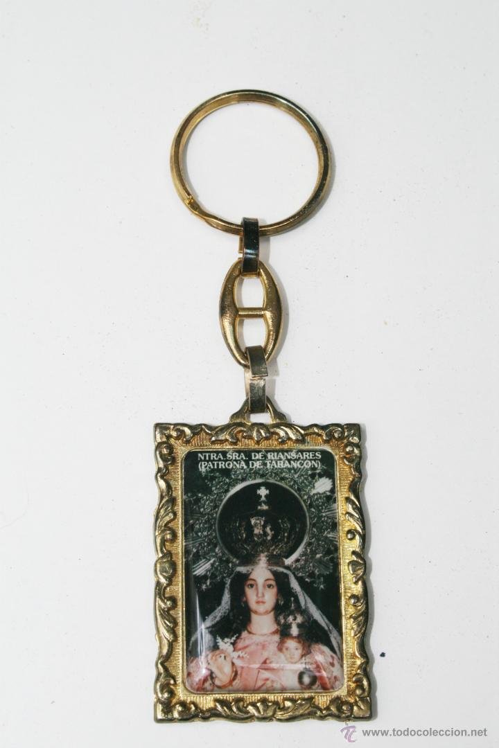 Coleccionismo de llaveros: NUESTRA SE&Ntilde;ORA DE RIANSARES- PATRONA DE TARANCON - Foto 3
