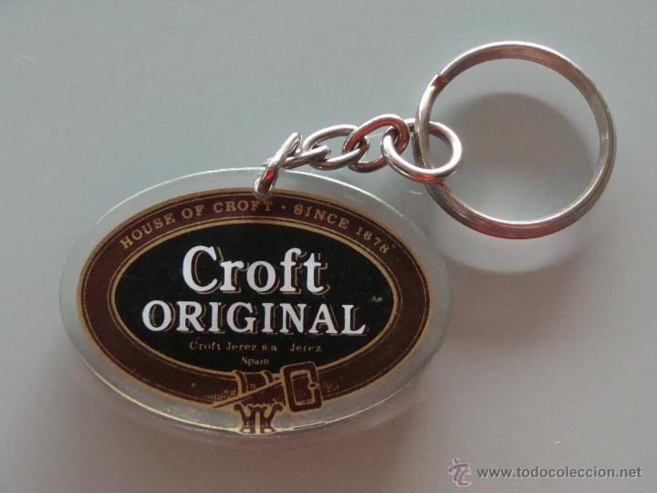 Collezionismo di Portachiavi: LLAVERO DE BEBIDAS. VINO DE JEREZ CROFT ORIGINAL.