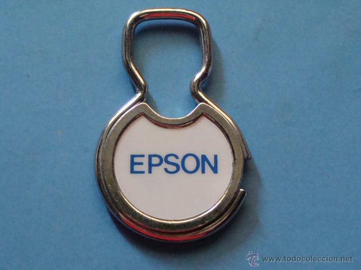 Coleccionismo de llaveros: LLAVERO DE INFORM&Aacute;TICA. IMPRESORAS EPSON. - Foto 1