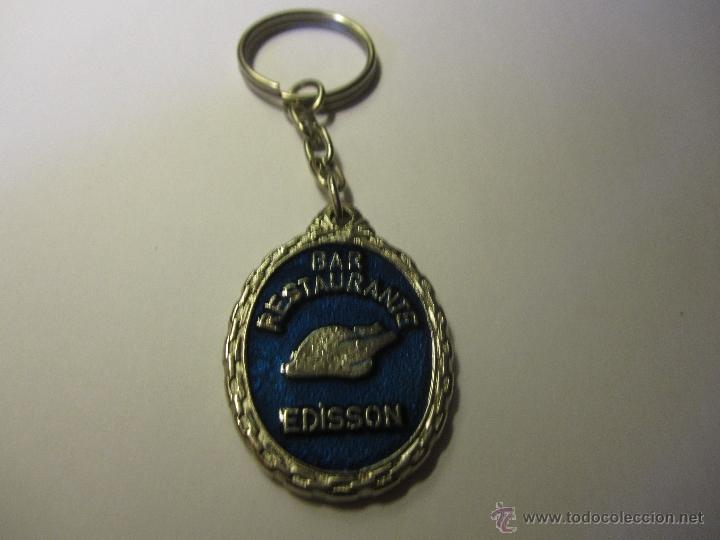 Coleccionismo de llaveros: llavero bar edisson malaga - Foto 1