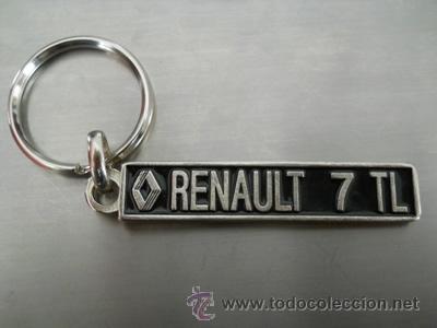 Coleccionismo de llaveros: llavero renault 7 TL