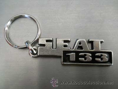 Coleccionismo de llaveros: llavero seat 133 cromado
