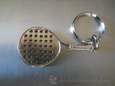 Sammlung von Schl&uuml;sselanh&auml;ngern: llavero raqueta padel