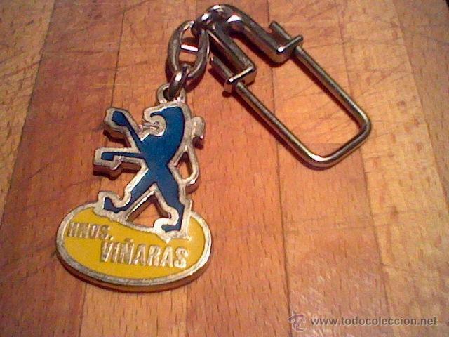 Coleccionismo de llaveros: LLAVERO PEUGEOT CONCESIONARIO FUENLABRADA HNOS VI&Ntilde;ARAS