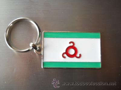 Collection of Keychains: LLAVERO BANDRA INGUSETIA