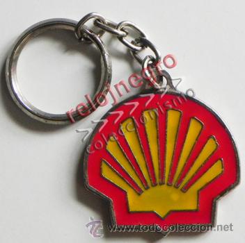 Antiguo Llavero Logotipo Shell De Metal Petrole Buy Old Keyrings