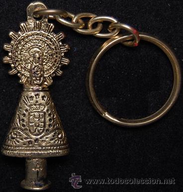 Coleccionismo de llaveros: LLAVERO RELIGIOSO VIRGEN DEL PILAR (004)