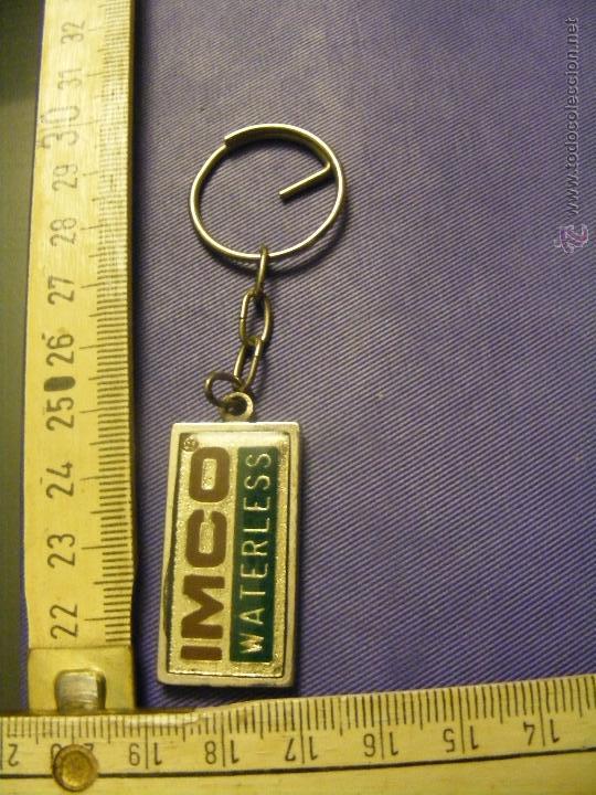 Coleccionismo de llaveros: ANTIGUO LLAVERO PUBLICIDAD DE METAL  IMCO WATERLESS