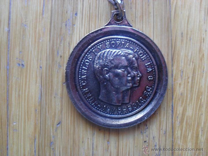 Coleccionismo de llaveros: LLAVERO CON MONEDA REYES DE ESPA&Ntilde;A, 1975 - Foto 4