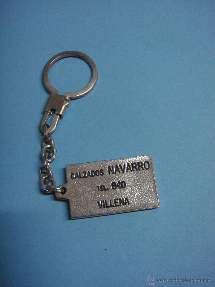 Antiguo llavero calzados navarro. villena. no c - Vendido en Venta Directa  - 42177489