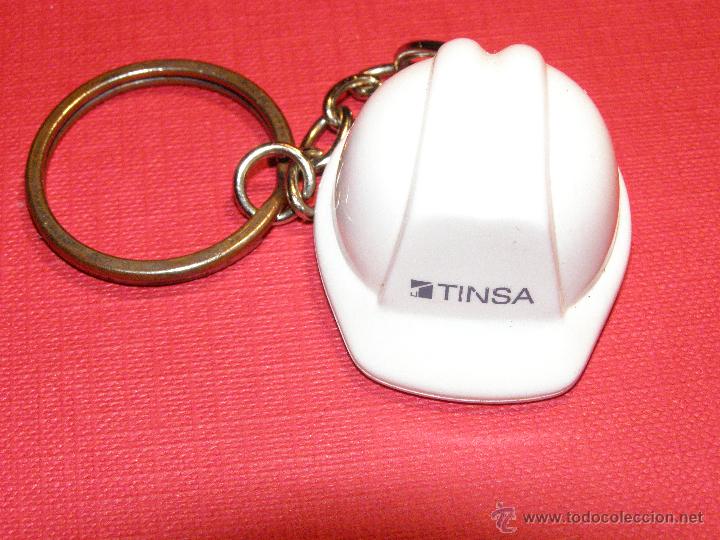 Coleccionismo de llaveros: Llavero - Casco construcci&oacute;n - Tinsa - - Foto 1