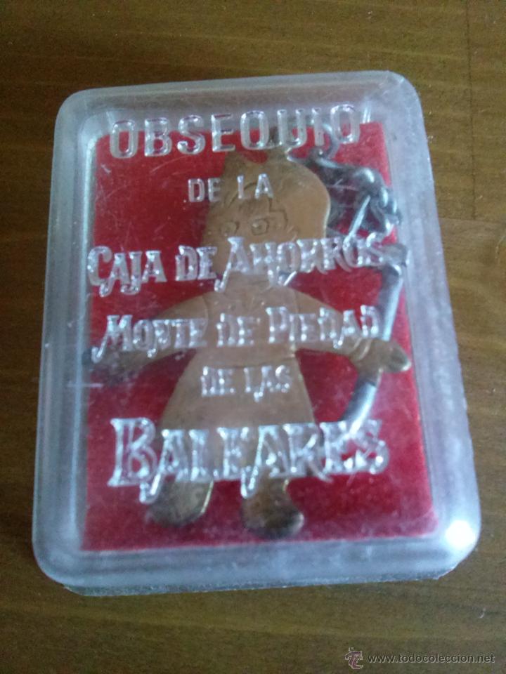 Coleccionismo de llaveros: ANTIGUO LLAVERO HEIDI OBSEQUIO DE LA CAJA DE AHORROS MONTE DE PIEDAD DE LAS BALEARES