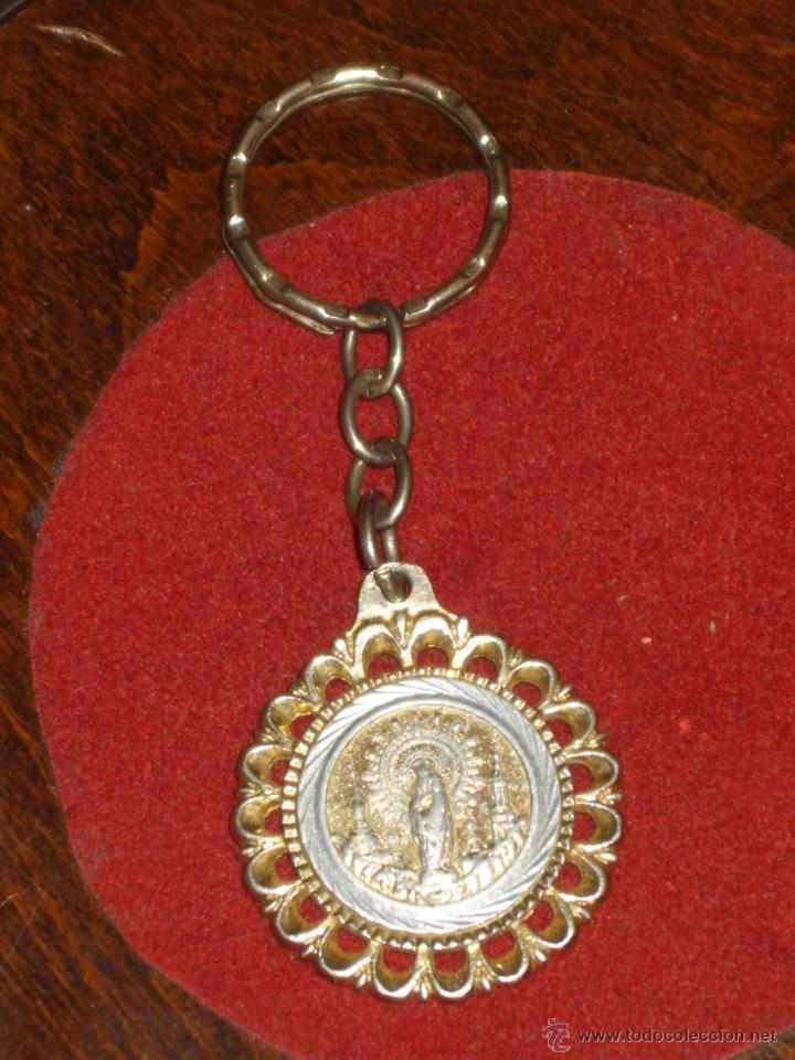 Coleccionismo de llaveros: LLAVERO DE LA VIRGEN DEL PILAR. - Foto 1